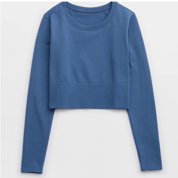 aerie Tops - Offline by Aerie Seamless Cropped Long Sleeve size medium